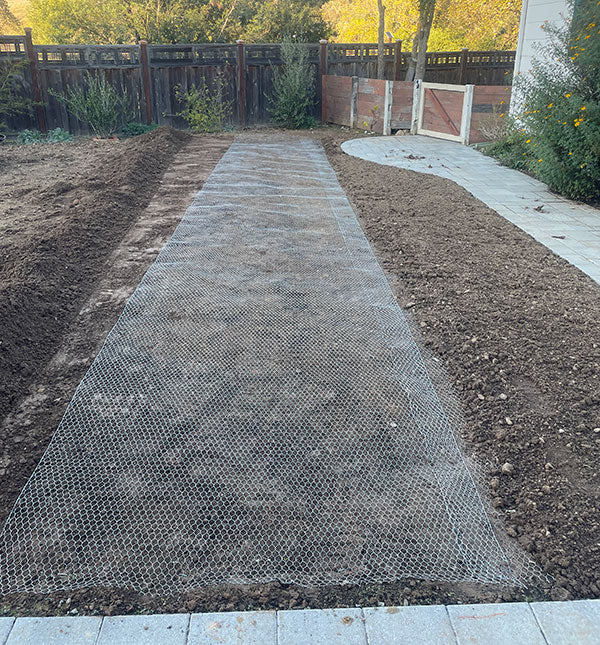 Gopher Wire Roll - Gopher Block® - Heavy-Duty - Galvanized Steel Mesh