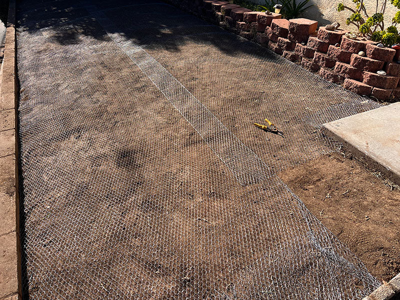 Gopher Wire Roll - Gopher Block - Heavy-Duty - Galvanized Steel Mesh